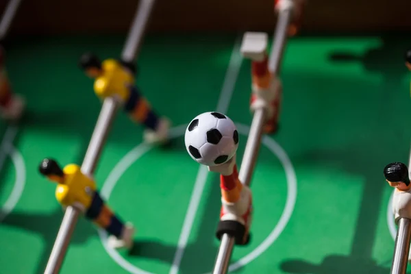 Jogadores de futebol de brinquedo — Fotografia de Stock