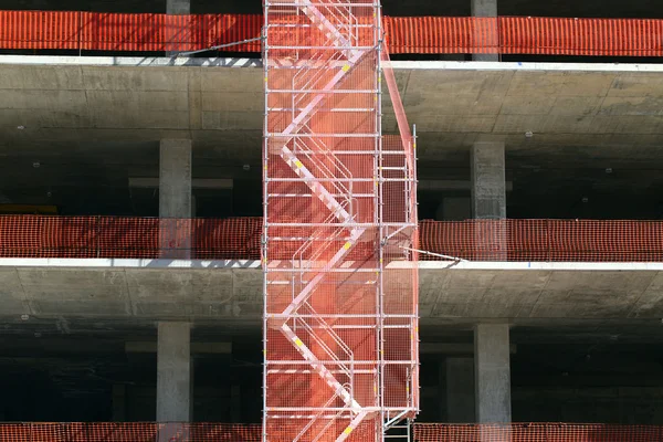 Betongebäude im Bau — Stockfoto