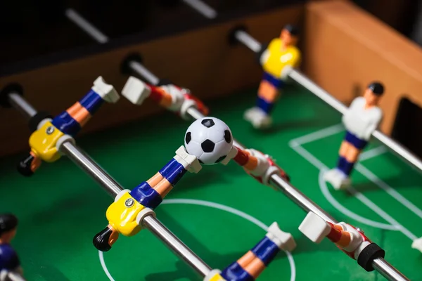 Zabawka piłkarzy — Zdjęcie stockowe