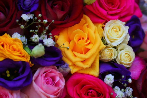 結婚式の花の大きい花束 — ストック写真