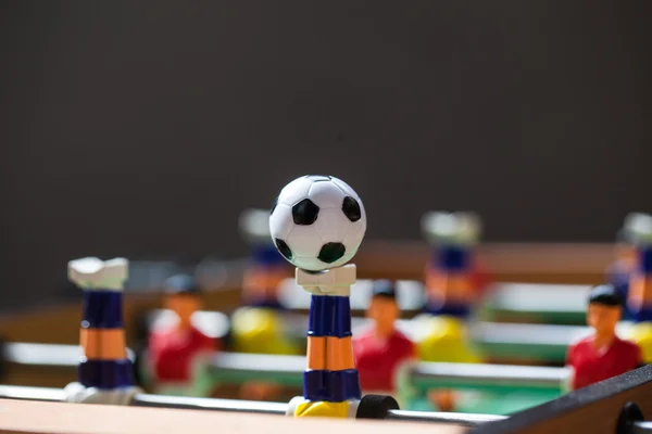 Jugadores de fútbol de juguete — Foto de Stock