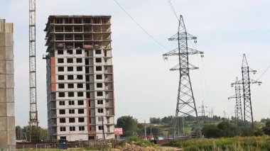 Bina yapım aşamasında