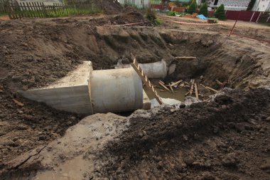 Toplayıcı beton borular