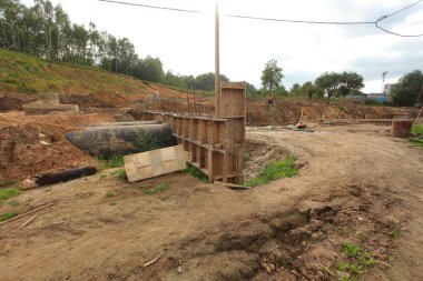 Toplayıcı Boru döşeme