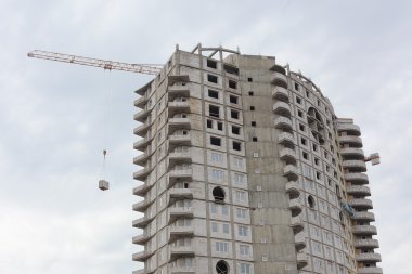 Apartman bina inşaat alanı