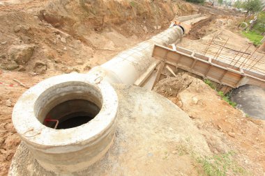 Toplayıcı beton borular