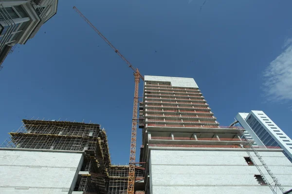 Construction site of building — Stock Photo, Image