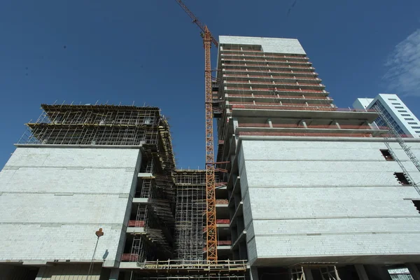 Lugar de construcción del edificio —  Fotos de Stock