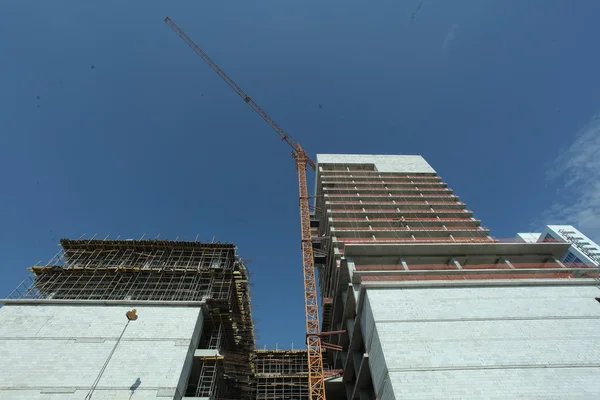 Construction site of building — Stock Photo, Image