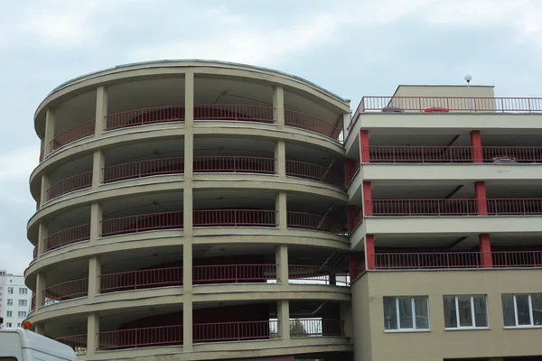 Multilevel parking for cars — Stock Photo, Image