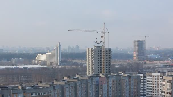 Microdistrict Minsk Doğu parçası — Stok video