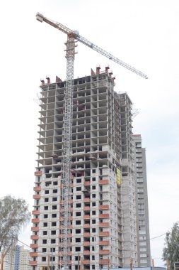 Apartman bina inşaat alanı