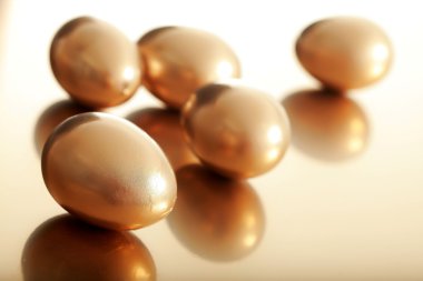 altın yumurta yakın çekim