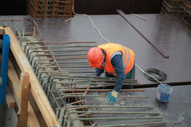 Minsk'te otel inşaatı