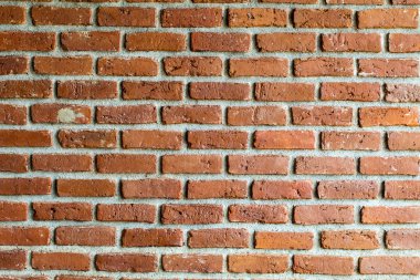 Kırmızı tuğla duvar dokusu
