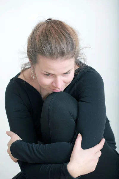 Mooi meisje met lang haar — Stockfoto