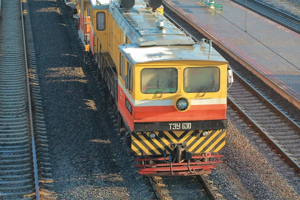 Naprawa sprzętu kolejowego — Zdjęcie stockowe