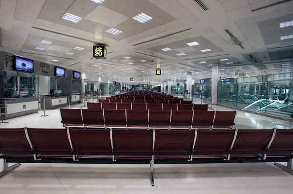 カタール国際空港で、乗客 — ストック写真