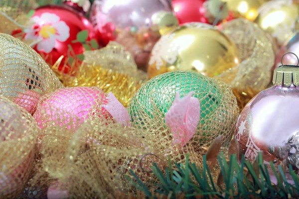 Christmas and New Year decorations Stock Picture