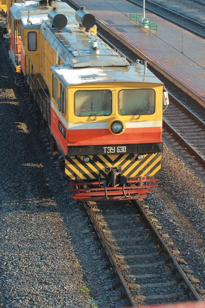 Reparação de equipamentos ferroviários — Fotografia de Stock