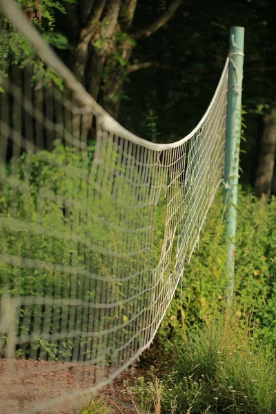 Altes Volleyballnetz — Stockfoto