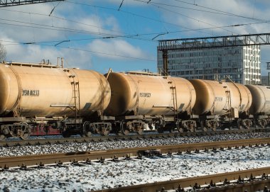 Demiryolu yük sarnıçlar