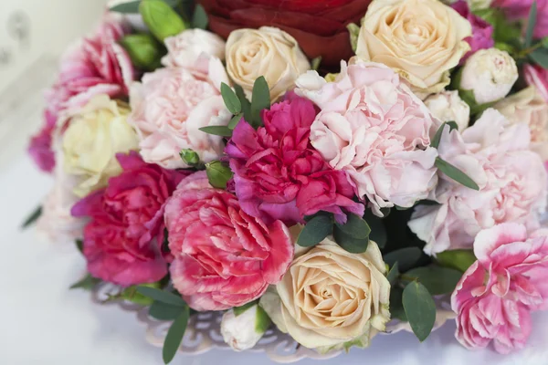 Festive beautiful bouquet of flowers — Stock Photo, Image