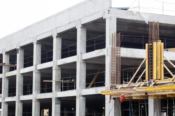 Concrete building construction site — Stock Photo, Image