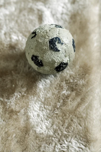 Bola de futebol de brinquedo — Fotografia de Stock