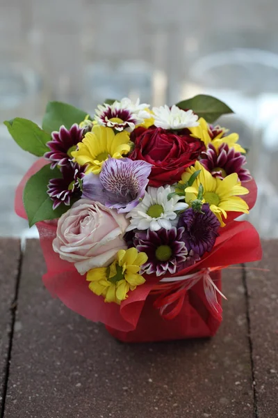 Flores do casamento decorações — Fotografia de Stock