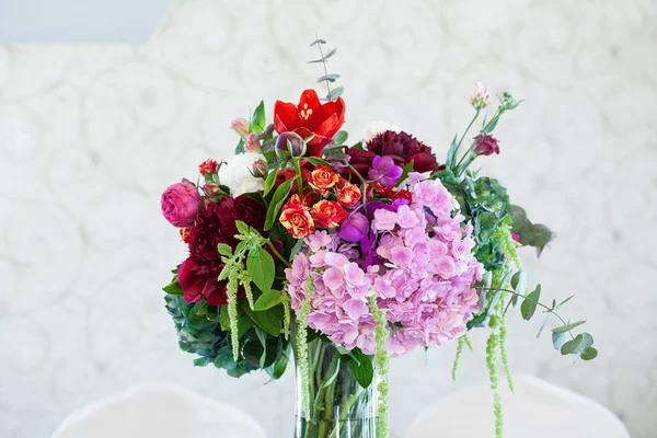 Γαμήλια λουλούδια διακόσμηση — Φωτογραφία Αρχείου