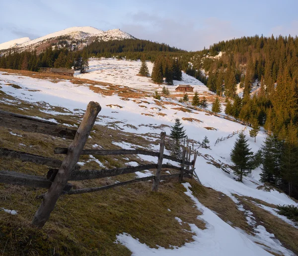 Landskap på våren — Stockfoto