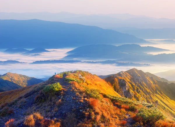 Panorama de paisajes de montaña — Foto de Stock