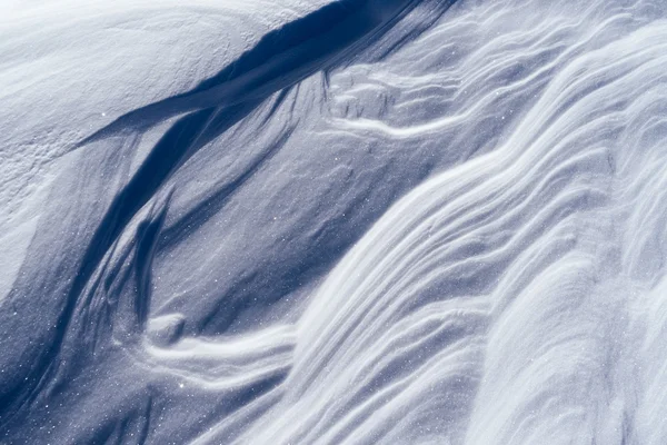 Neve após tempestade de neve — Fotografia de Stock