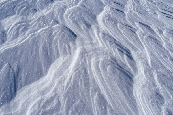 Schnee nach Schneesturm — Stockfoto