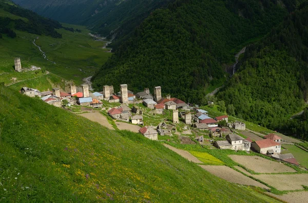 ジョージア州の山村 — ストック写真