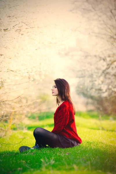 Retrato de mujer joven — Foto de Stock