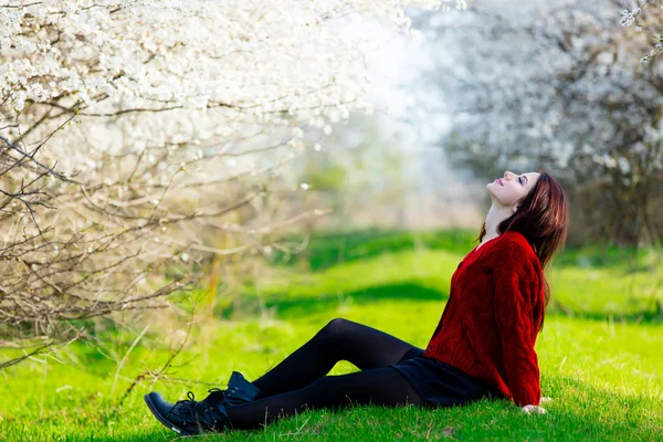 Retrato de mujer joven — Foto de Stock