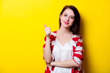 genç bir kadın portresi