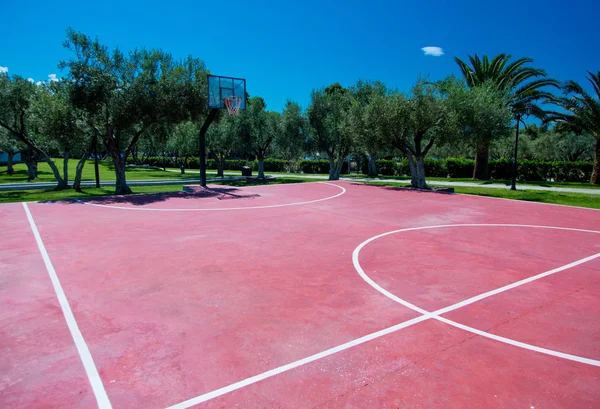 Photo of the basketball playground — Stock Photo, Image