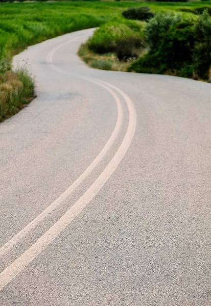 Ülke yan yol — Stok fotoğraf