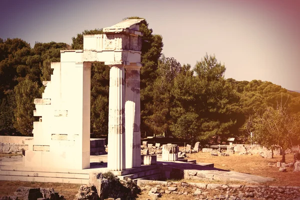 Alter tempel in griechenland — Stockfoto