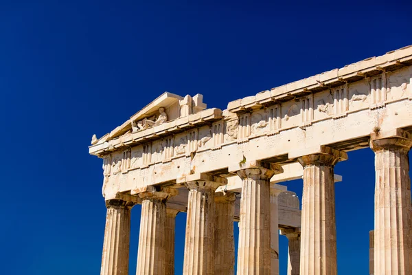 Стародавні колони в Греції — стокове фото