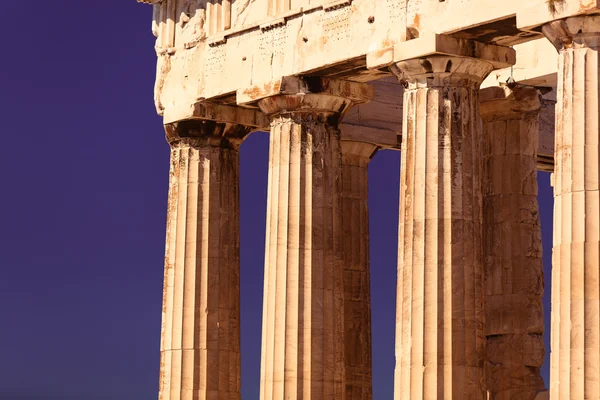 Древние колонны Греции — стоковое фото