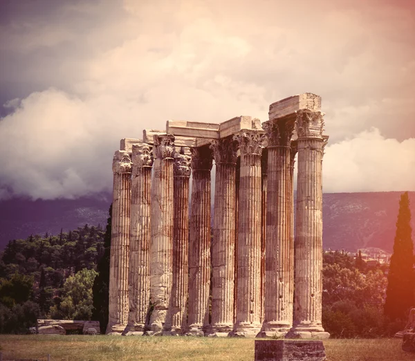 Αρχαίες Στήλες στην Ελλάδα — Φωτογραφία Αρχείου