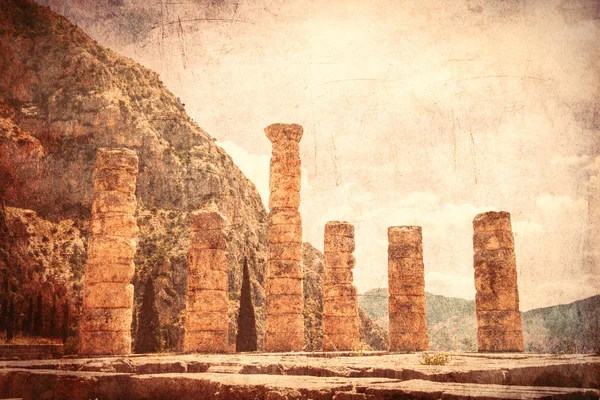 Columnas antiguas en Grecia —  Fotos de Stock