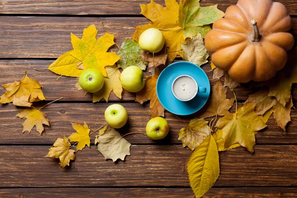 Natura morta con flora autunnale — Foto Stock