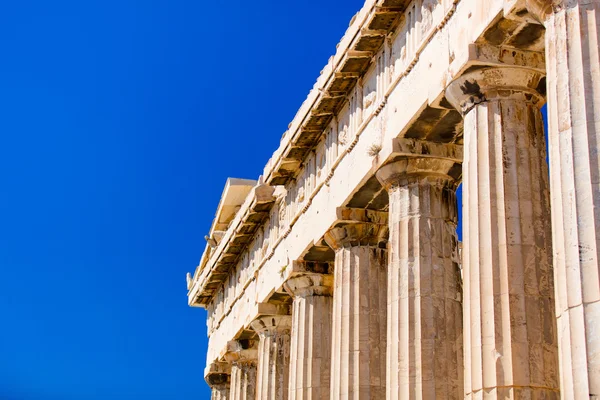 Colonne antiche in Grecia — Foto Stock