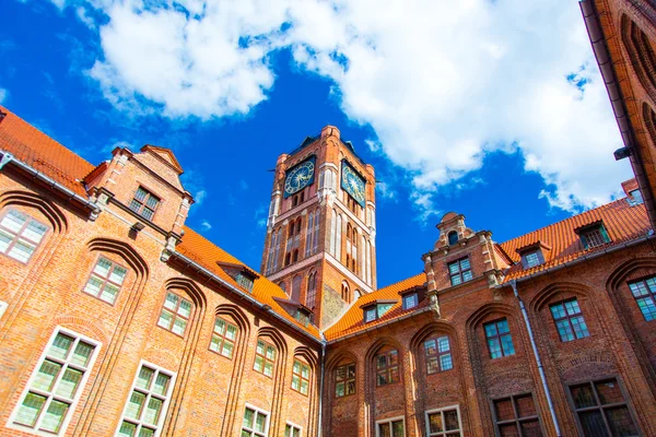 Bella università a Torun — Foto Stock