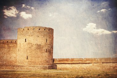 Antik kale Manzaralı